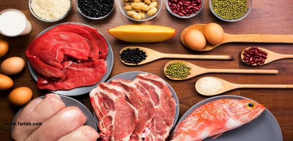 عکس گروه گوشت و حبوبات