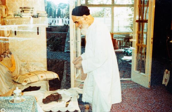عکس خانه امام خمینی در جماران