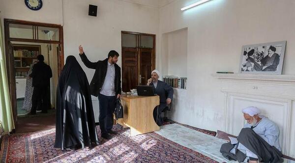 عکس خانه ی خمینی