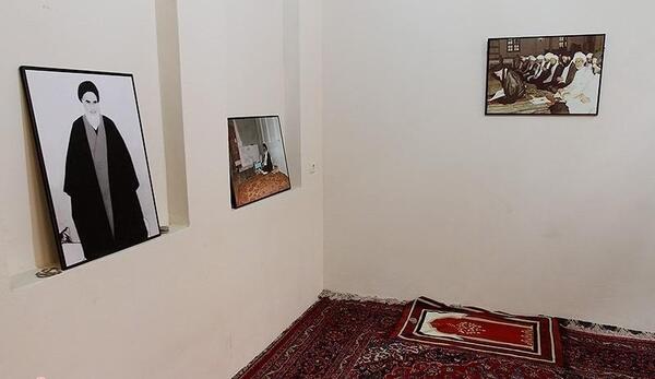 عکس خانه امام خمینی در نجف
