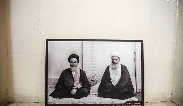 عکس خانه امام خمینی در نجف