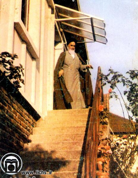 عکس خانه امام خمینی در پاریس