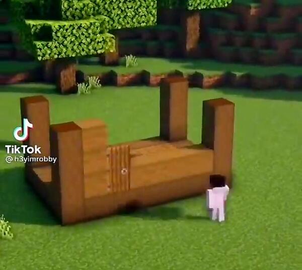 عکس ساخت خانه در ماینکرافت