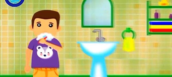 عکس صرفه جویی آب در مسواک زدن