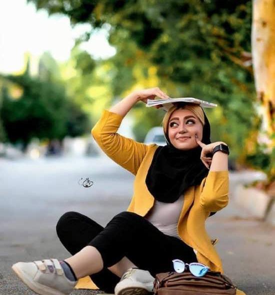 عکس دانشجویی دخترانه