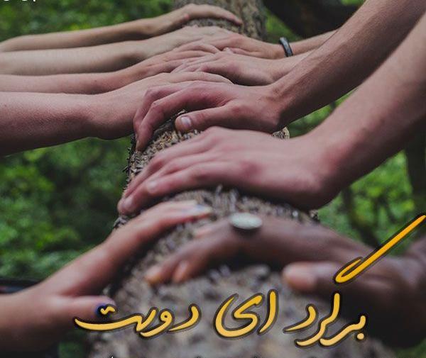 عکس نوشته دلجویی از رفیق