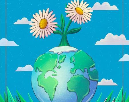 عکس نقاشی صرفه جویی در آب