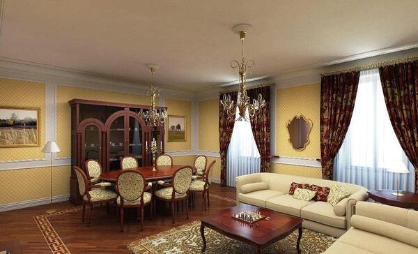 عکس چیدمان خانه کلاسیک