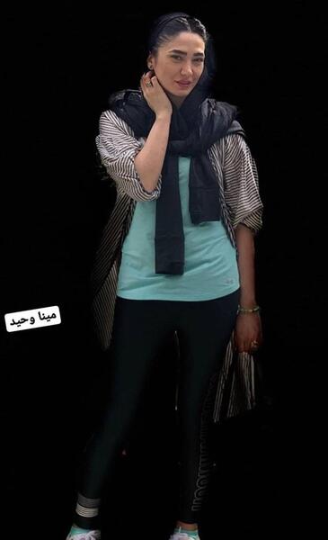 عکس بازیگر مینا وحیدی