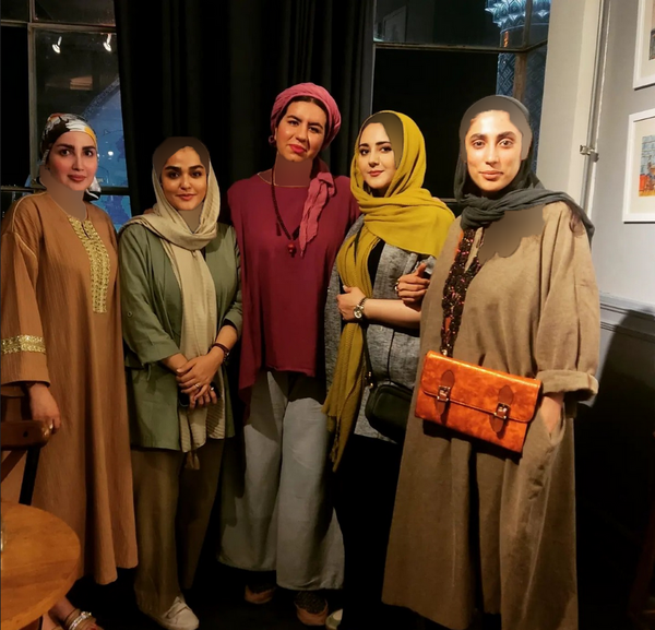 الله عبدالملکی عکس مینا مهرنوش و همسرش