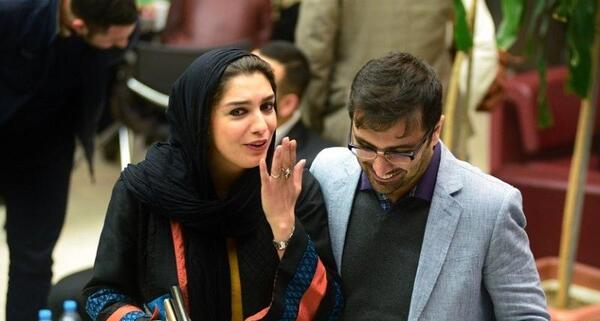 عکسهای مینا لاکانی و امین زندگانی