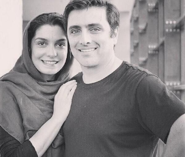 عکسهای مینا لاکانی و امین زندگانی