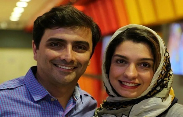 عکس مینا لاکانی همسر اول امین زندگانی