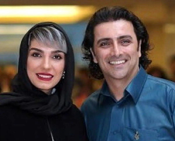 عکس مینا لاکانی همسر اول امین زندگانی