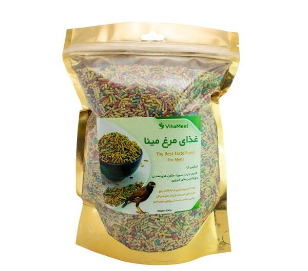 عکس پلت غذای مرغ مینا