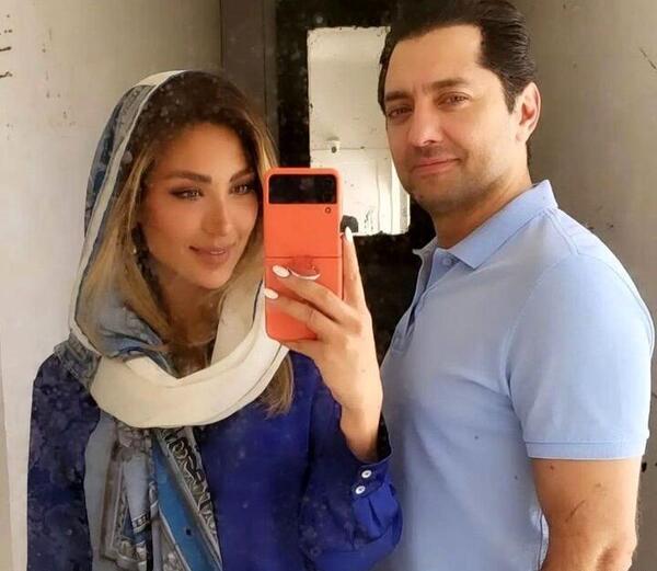عکس عروسی مینا مختاری