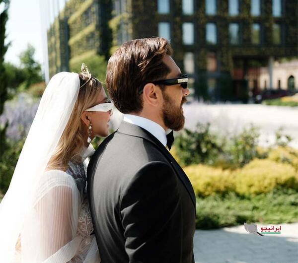 عکس عروسی مینا مختاری