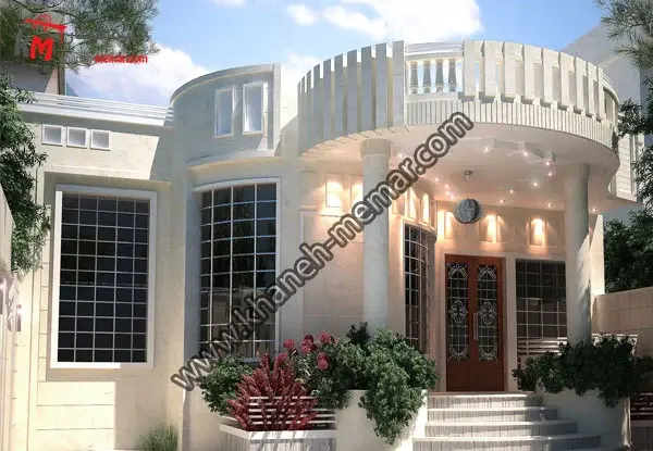 عکس خانه دوبلکس از نمای بیرون