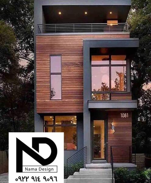 عکس نمای بیرونی خانه ویلایی