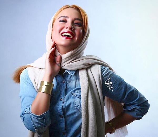عکس مینا دلشاد و همسرش