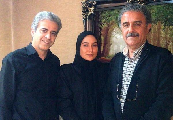 عکس مینا دلشاد و همسرش