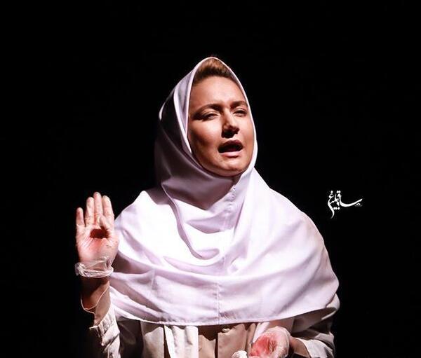 عکس مینا دلشاد و همسرش