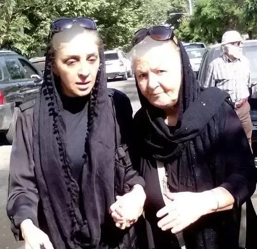 عکس مینا جعفرزاده و همسرش