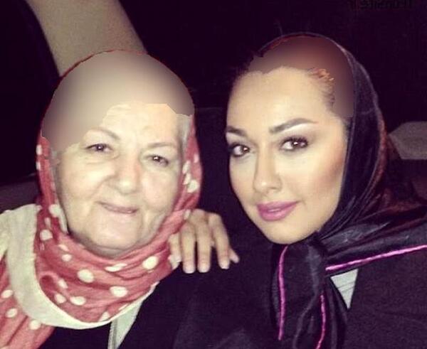 عکس مینا جعفرزاده و همسرش