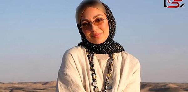 عکس بچه مینا مختاری