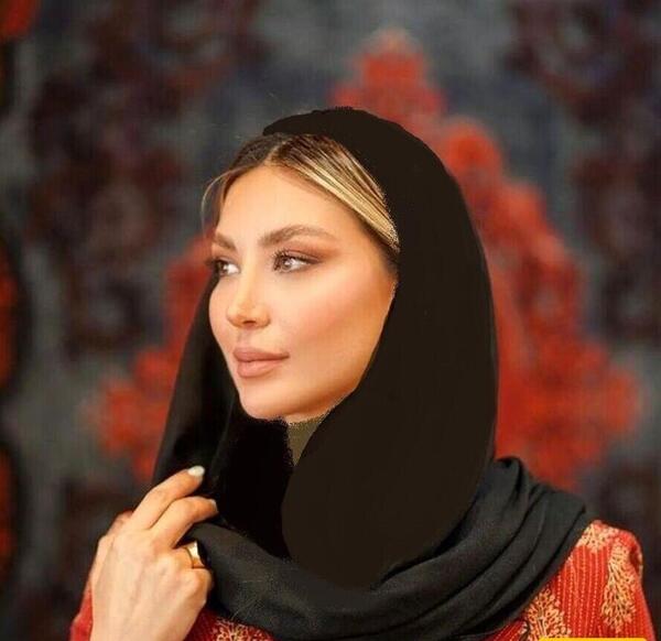 عکس بچه مینا مختاری