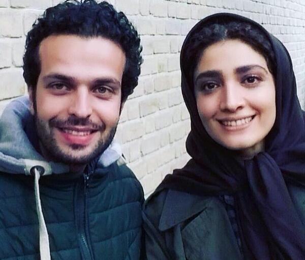 عکس های مینا ساداتی و همسرش