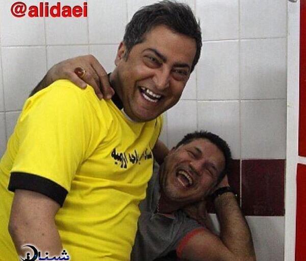 عکس میناوند و همسرش