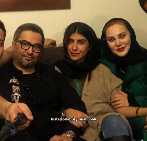 عکس میناوند و همسرش