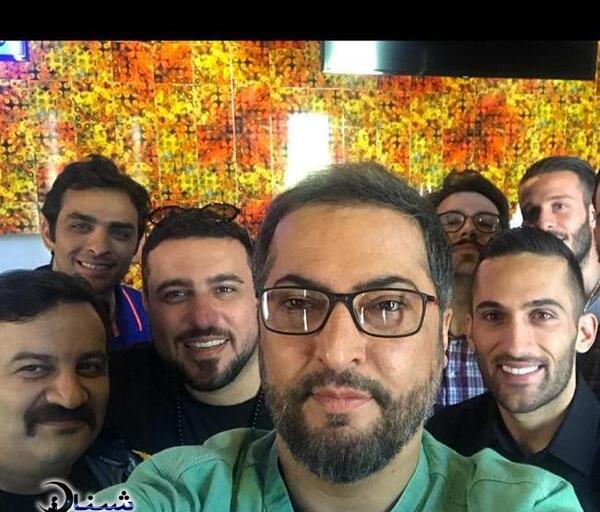 عکس مهرداد میناوند و همسرش
