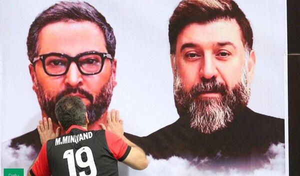 عکس مهرداد میناوند در پرسپولیس