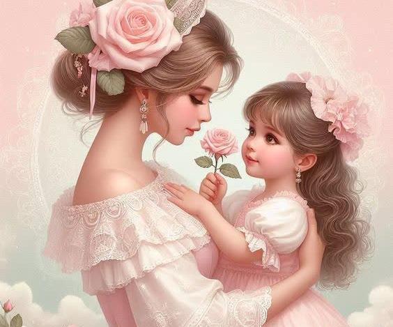 عکس پروفایل برای جنین دختر