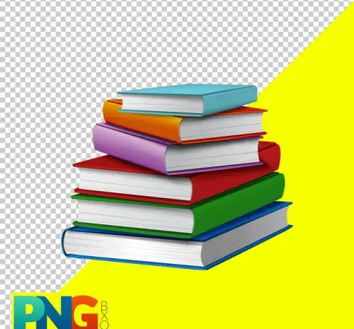 عکس کتابهای روی هم