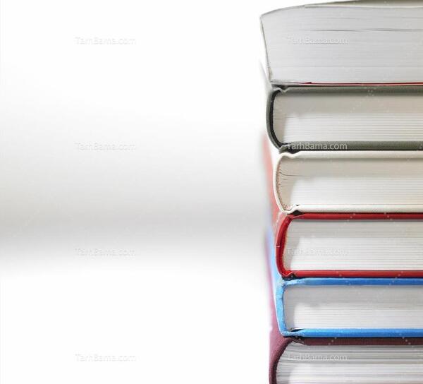 عکس کتابهای روی هم