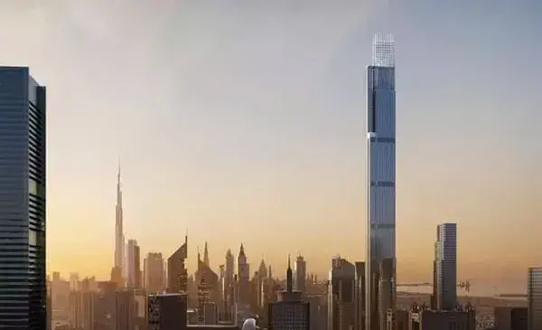 عکس همستر روی برج خلیفه
