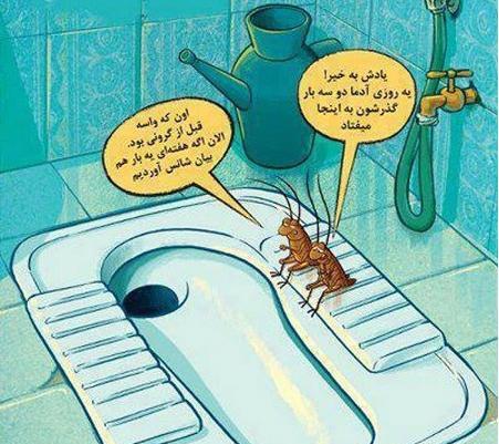 عکس خنده دار از رزی