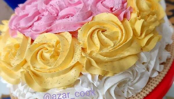 عکس کیک تولد رزی