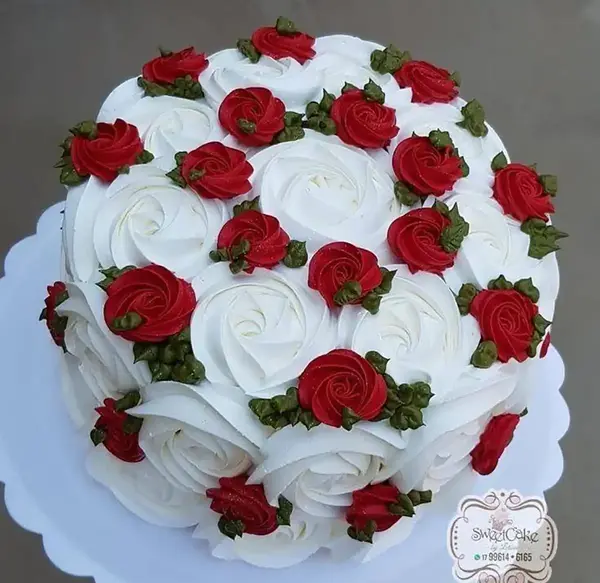 عکس کیک تولد رزی
