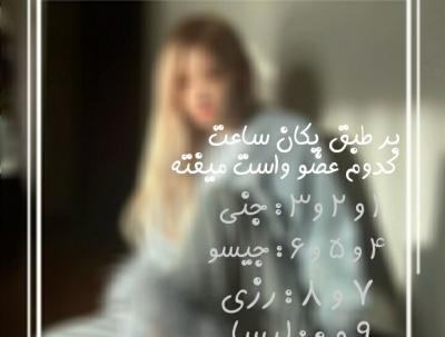 عکس نوشته بلک پینک تستچی