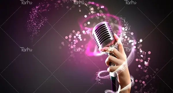 عکس میکروفون اعضای بلک پینک