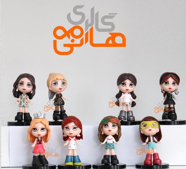 عکس گروه بلک پینک با لباس قرمز