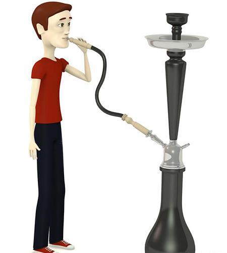 عکس قلیون در خانه طبیعی