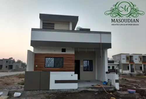 عکس نمای خانه های ساده و شیک