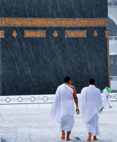 عکس رنگی خانه خدا