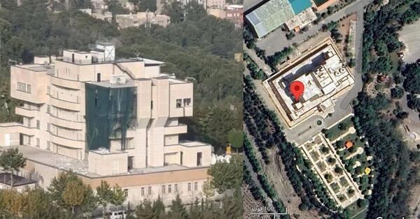 عکس خانه رئیس جمهور اسرائیل