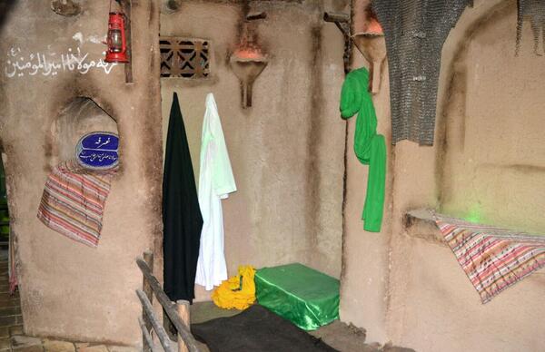 عکس در خانه حضرت فاطمه زهرا